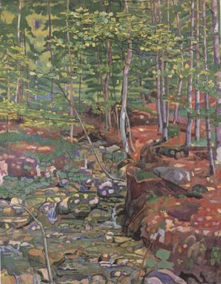 Ferdinand Hodler The Forest Interior near Reichenbach (nn02) china oil painting image